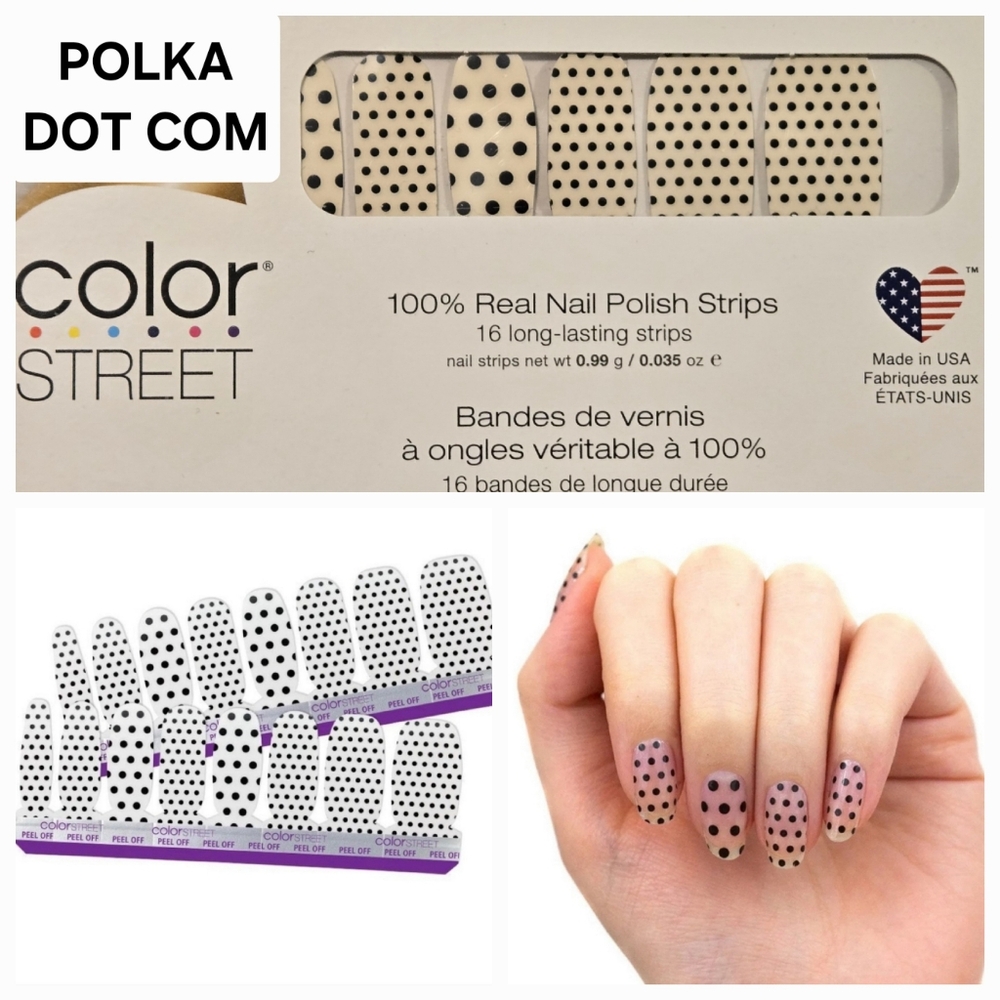 Color Street Polish Strip - Polka Dot Com